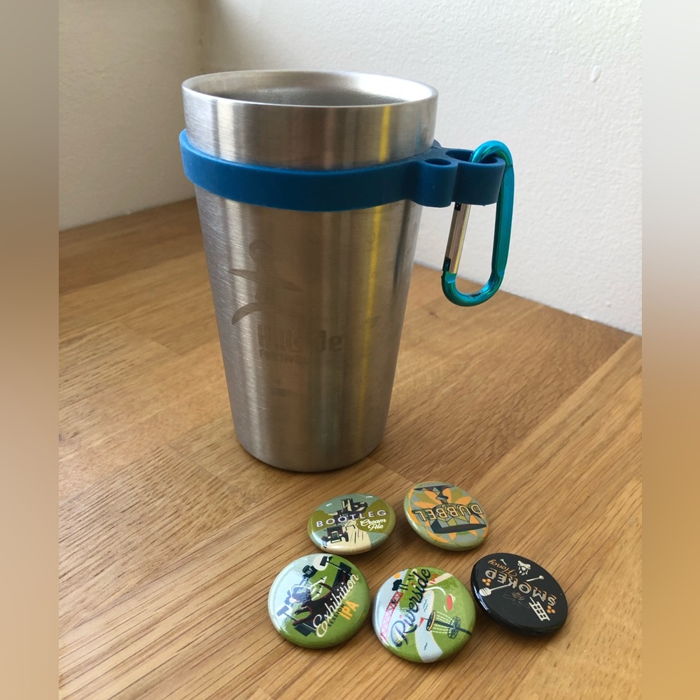💖3 for $10💖 Hillside Festival Music Festival Cup 14.6oz + Royal City Pins
